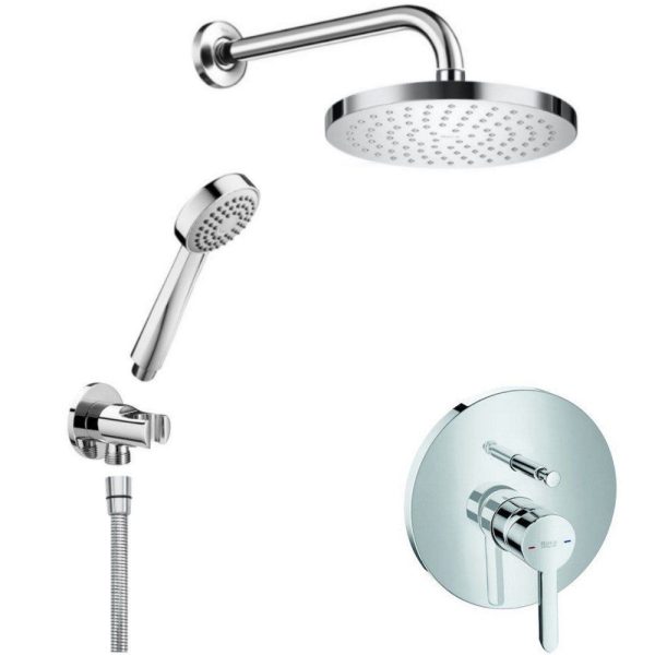 Roca Saona set promo 6 in 1 pentru sistem de dus incastrat