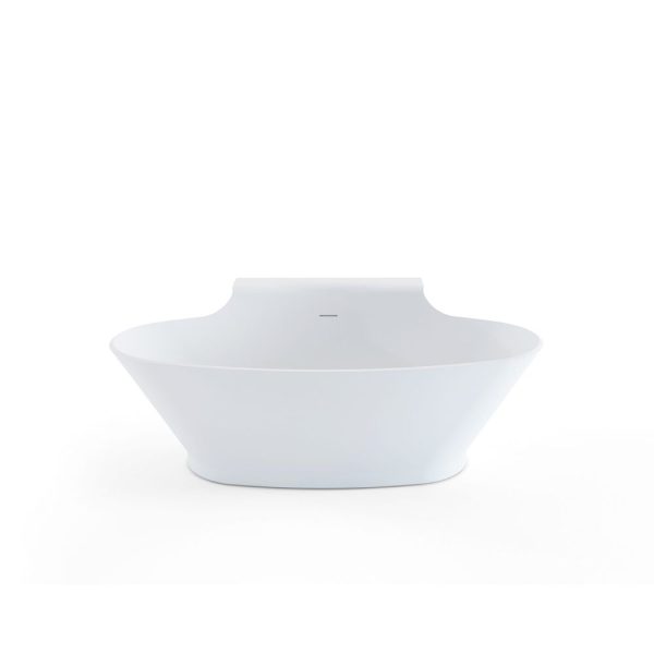 West Hannah cada freestanding 172x102 cm, compozit Solid Surface