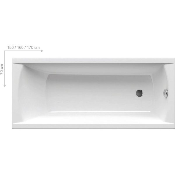 Ravak cada Classic II 150x70 cm