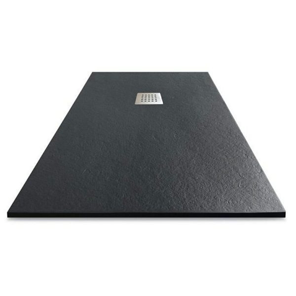 Imperma Serena cadita dus 90x90 cm, compozit, sifon inclus, antracit
