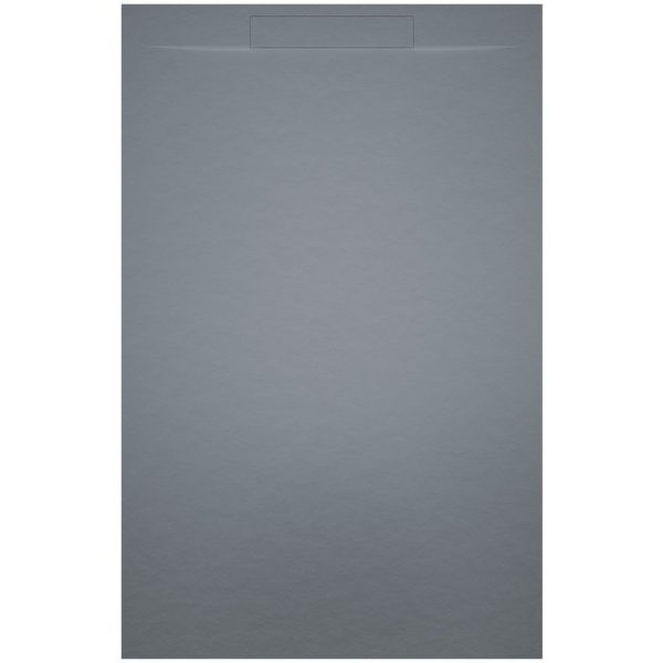 Riho Isola cadita dus 80x80 cm, Solid Surface, gri