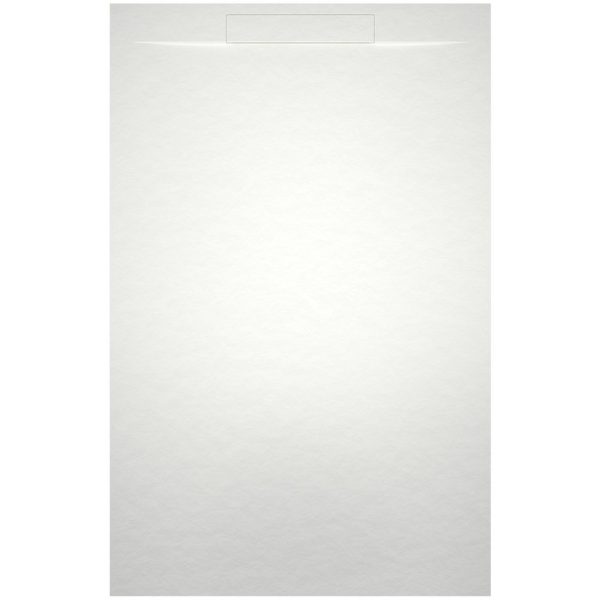 Riho Isola cadita dus 80x120 cm, Solid Surface, alb mat