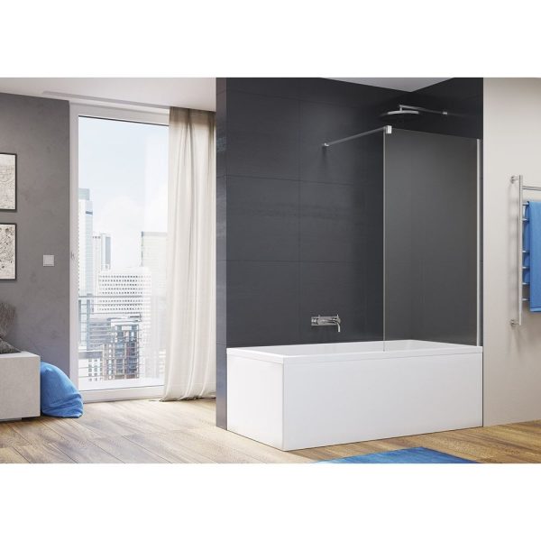 Sanswiss Easy paravan de cada 70 cm sticla securizata de 6 mm, crom