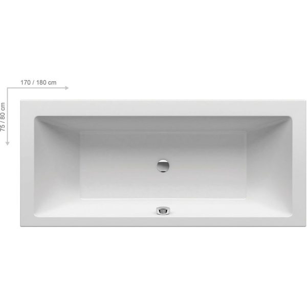 Ravak cada Formy 01 Slim 180x80 cm